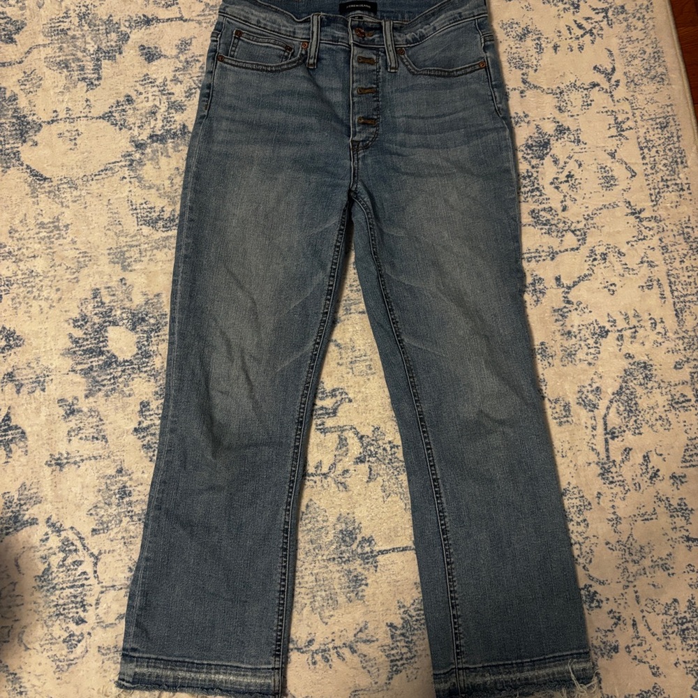 J. Crew Medium Wash Cropped Jeans